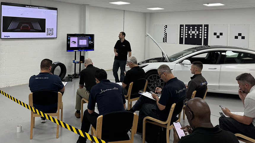 Delphi Academy Tesla Service and Maintenance course.