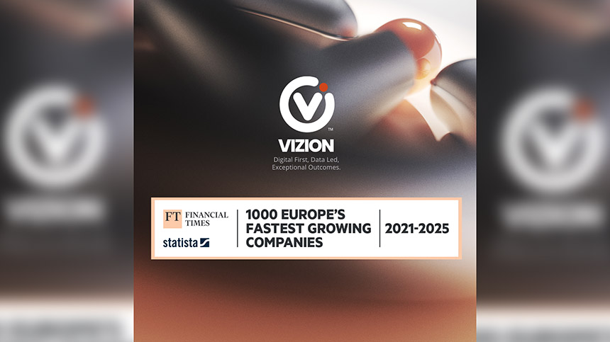 Vizion makes FT1000 list for 5th year in a row